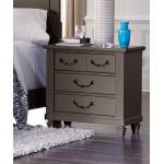Granbury Panel Night Stand - Warm Cherry